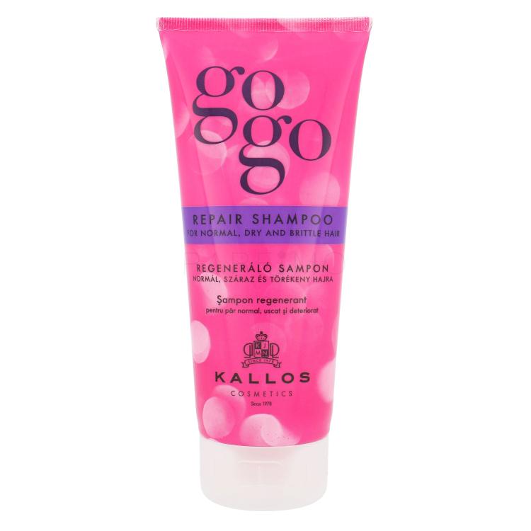 Kallos Cosmetics Gogo Repair Shampoo für Frauen 200 ml