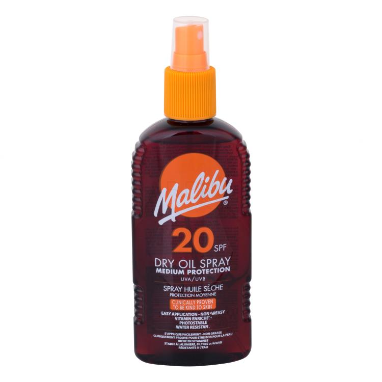 Malibu Dry Oil Spray SPF20 Sonnenschutz 200 ml