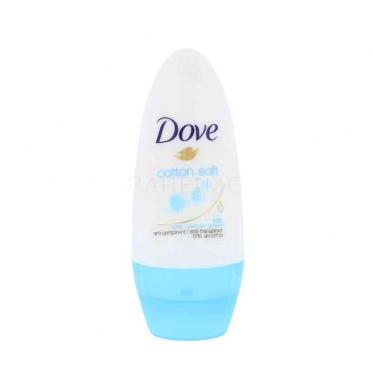 Dove Cotton Soft 48h Antiperspirant für Frauen 50 ml