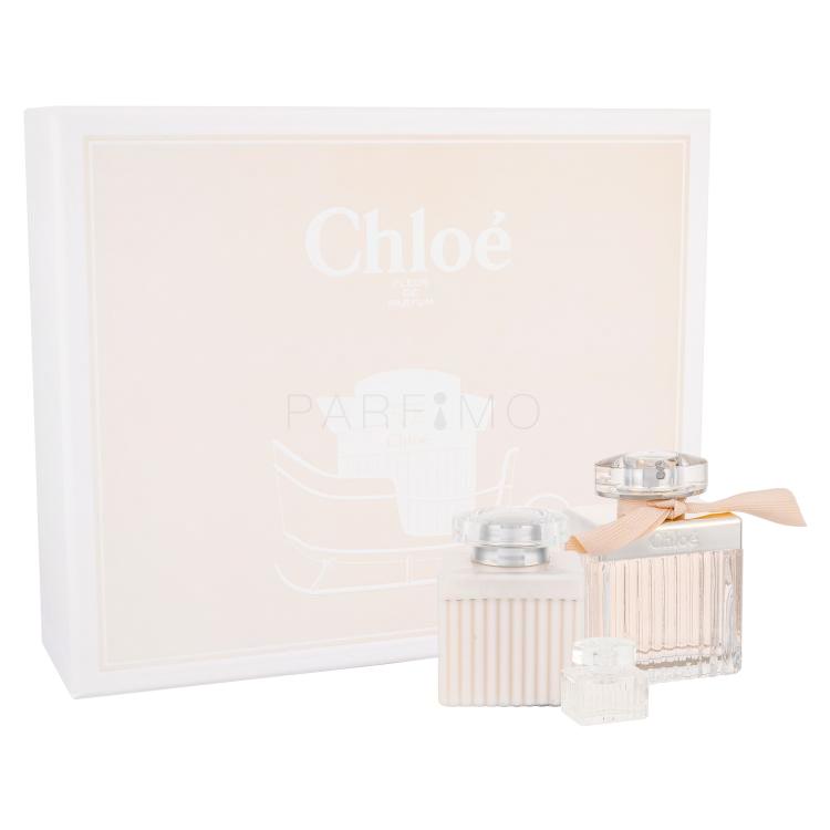 Chloé Chloé Fleur Geschenkset Edp 75 ml + Körpermilch 100 ml + Edp 5 ml