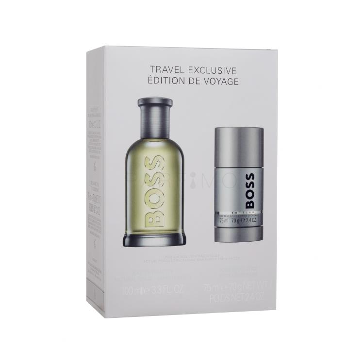 HUGO BOSS Boss Bottled Geschenkset Edt 100ml + 75ml Deo Stick
